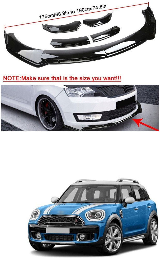 Mini cooper store front bumper guard