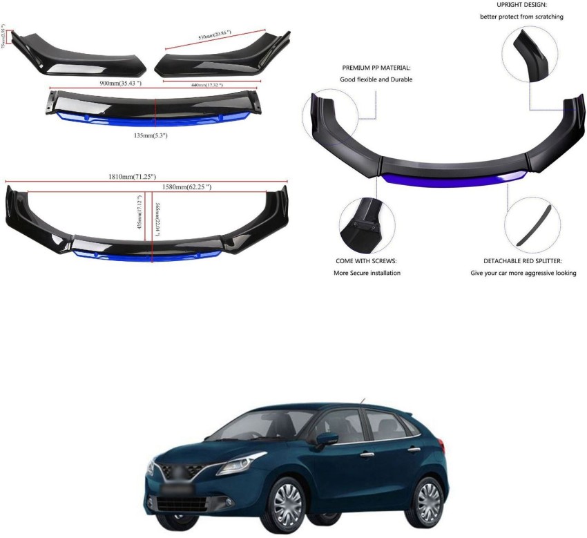 Baleno front bumper store replacement cost