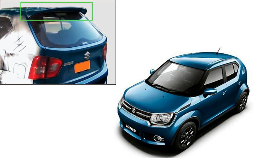 AutoZone Car Spoiler for Maruti Suzuki IGNIS for Year 2016 2023