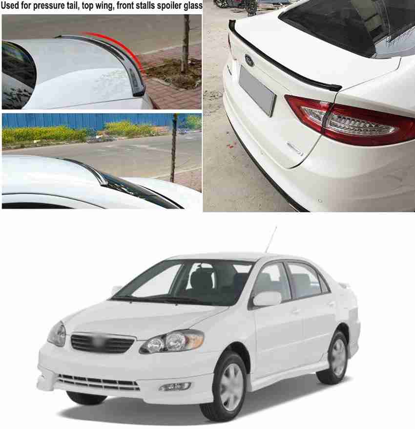 Rear window visor toyota corolla sale