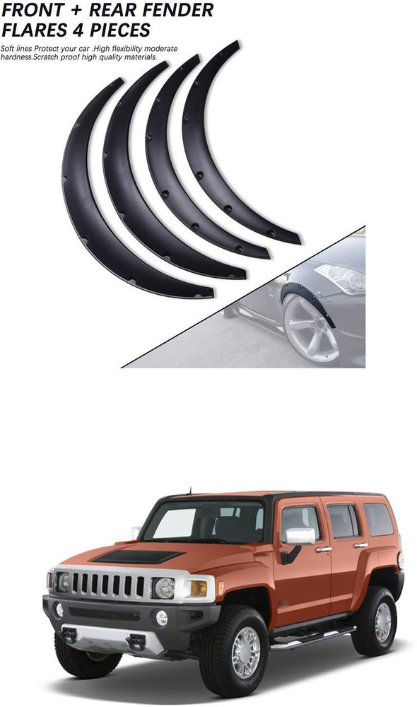 Hummer h3t fender clearance flares