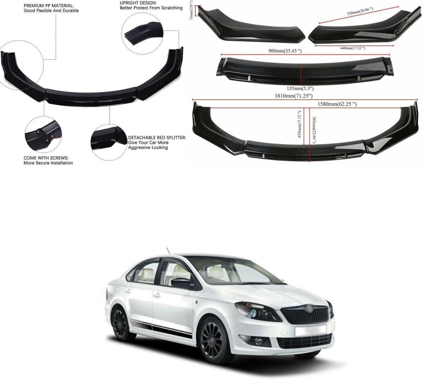 Skoda Roomster - body kit, front bumper, rear bumper, side skirts