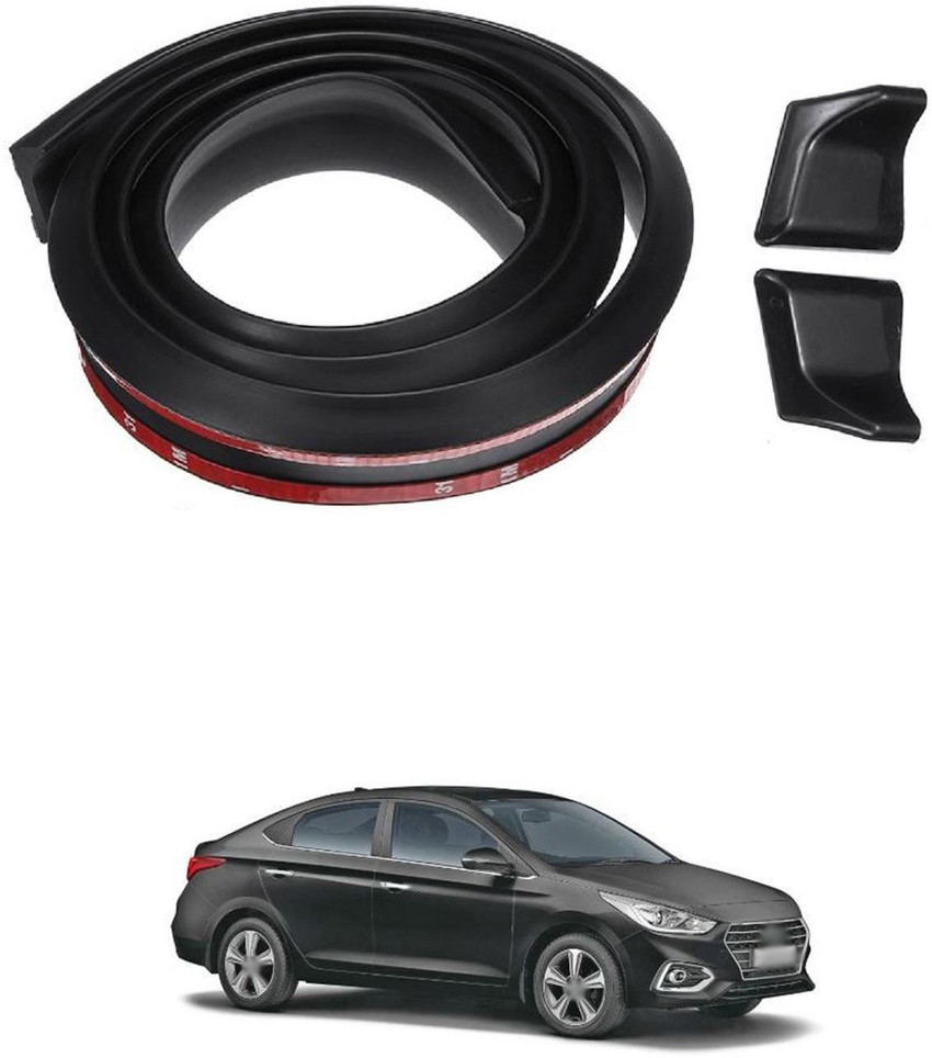 PROEDITION Rear Strip Splitter Spoiler Side Skirt Rubber Carbon