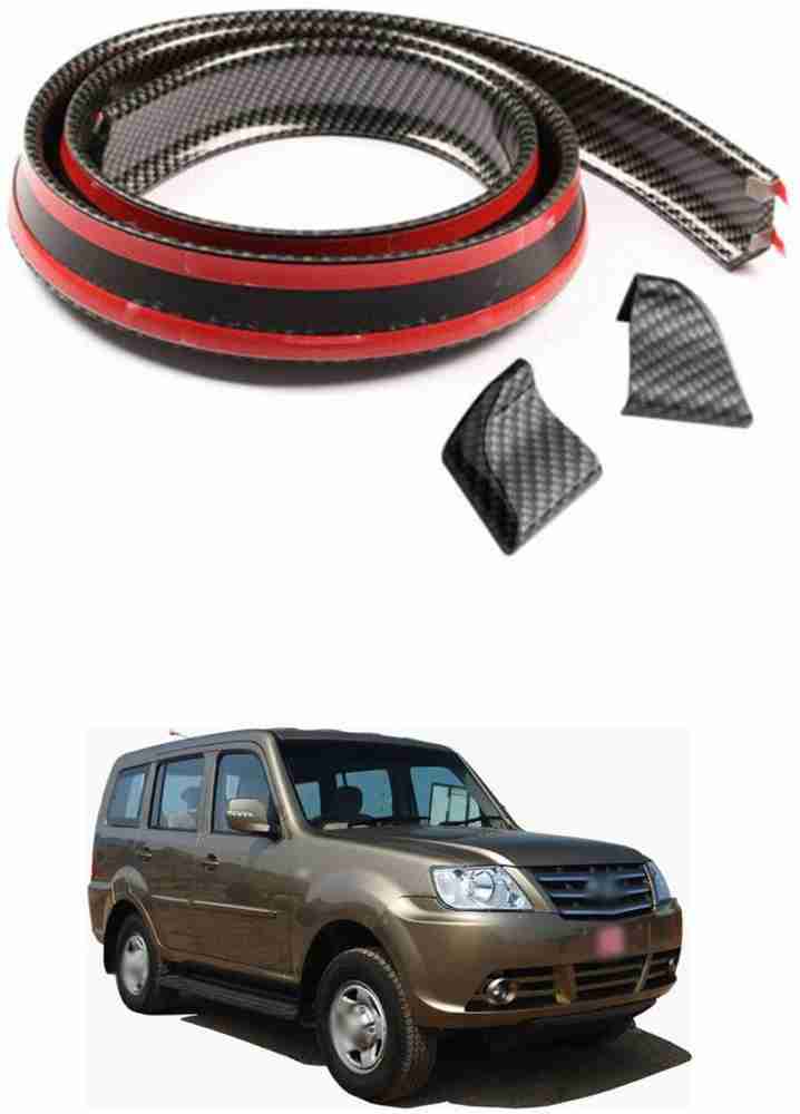 PROEDITION Rear Strip Splitter Spoiler Side Skirt Rubber Carbon