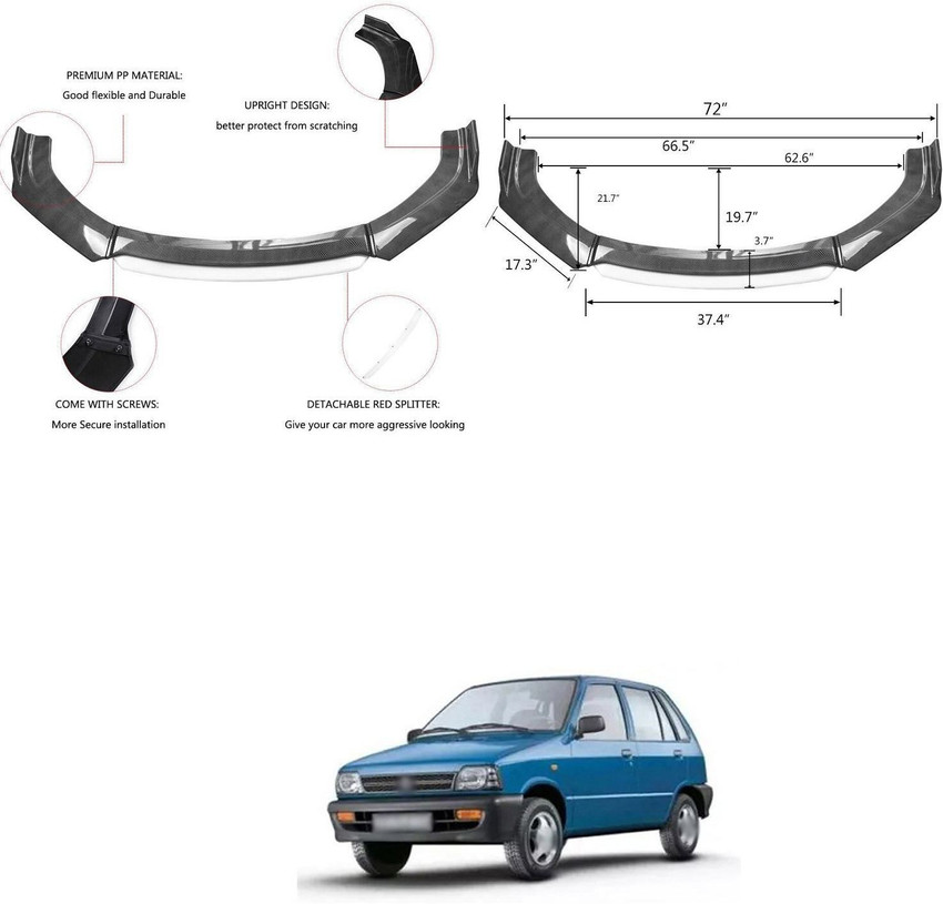 Maruti 800 car body parts discount