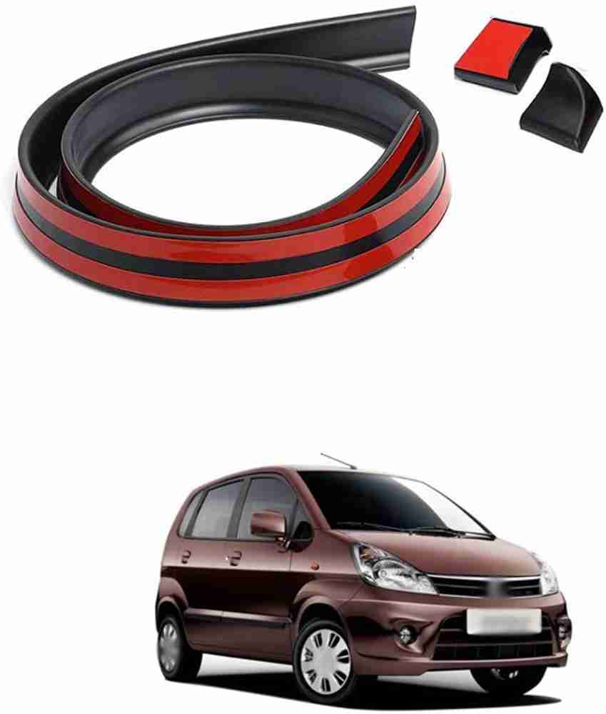PROEDITION Rear Strip Splitter Spoiler Side Skirt Rubber Carbon