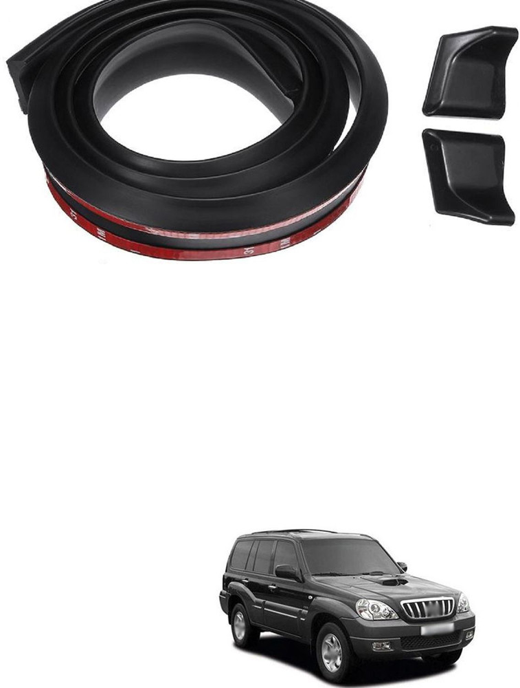 PROEDITION Rear Strip Splitter Spoiler Side Skirt Rubber Carbon