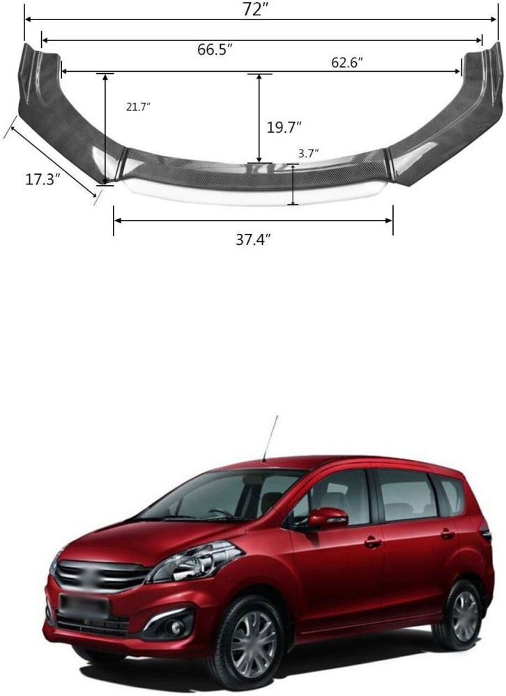 Ertiga on sale car spoiler