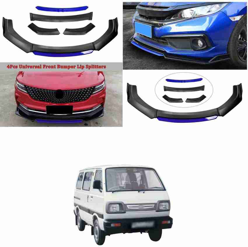 XZRTZ Car Front Bumper Spoiler Splitter Body Kit Side Skirt Front Bumper Guard 427 Matte Glossy Maruti Omni Front Garnish Price in India Buy XZRTZ Car Front Bumper Spoiler Splitter Body