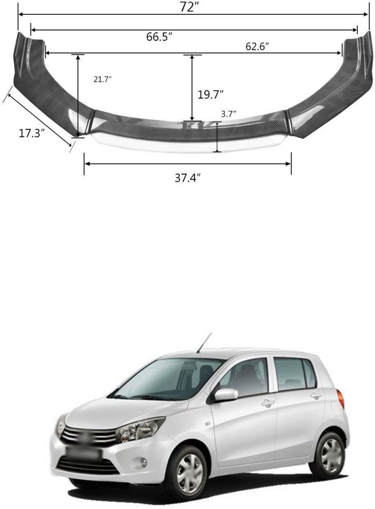 Maruti celerio back side shop bumper price