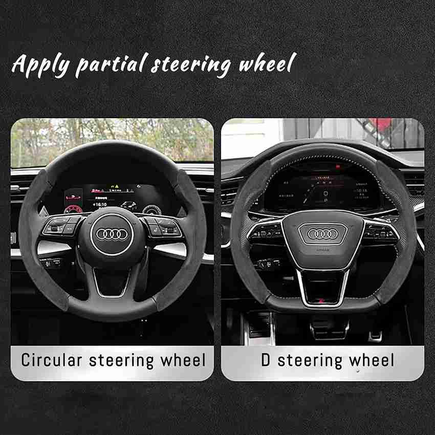 Audi s5 deals steering wheel cover