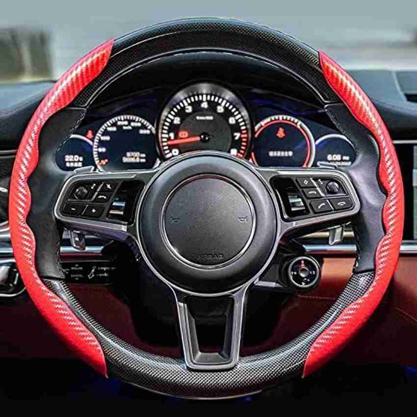 Carbon fiber on sale steering cover