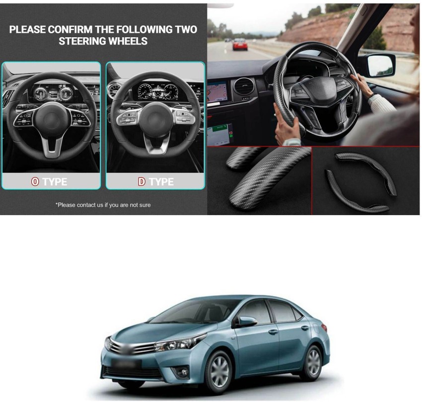 Toyota corolla deals steering wheel cover