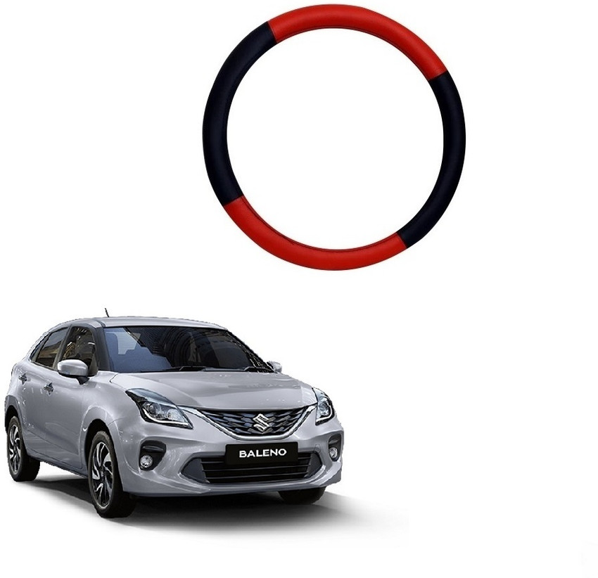 Baleno leather steering cover shop nexa
