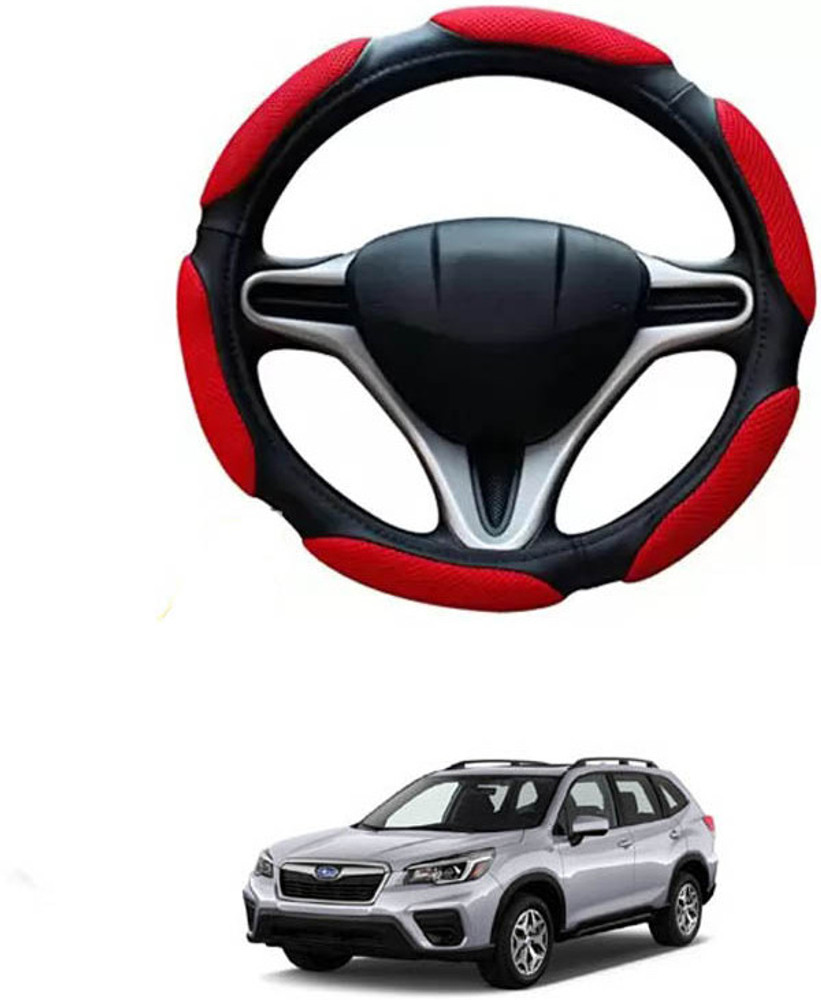 RONISH Hand Stiched Steering Cover For Subaru Forester Price in