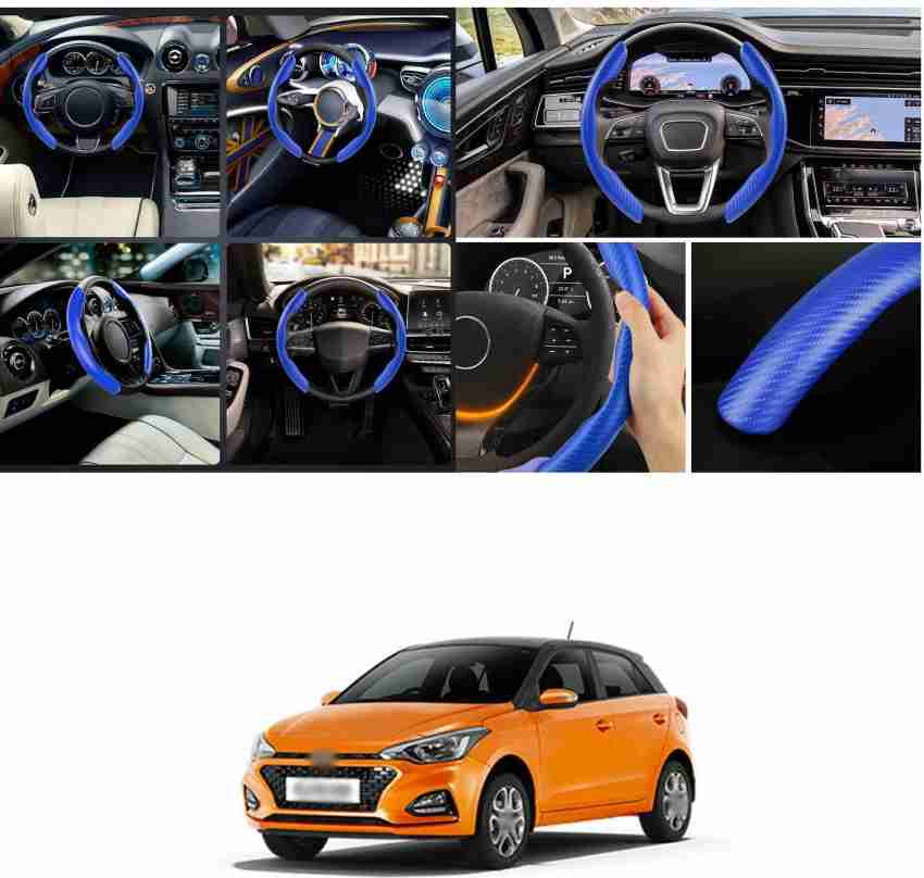 Hyundai i20 leather steering wheel deals cover