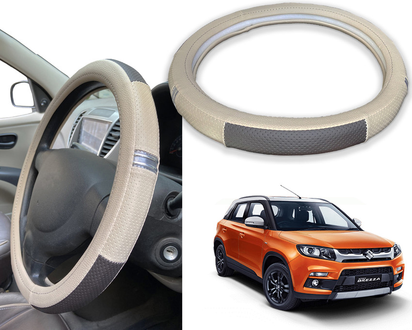 Brezza steering deals cover