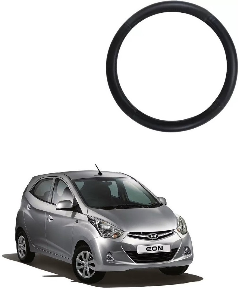 Car Steering Wheel Cover Full Black Colour For Hyundai Eon Original Imagne9hymz6q2mg 
