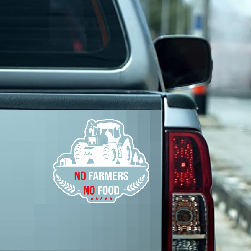 Kisan sticker for car sale