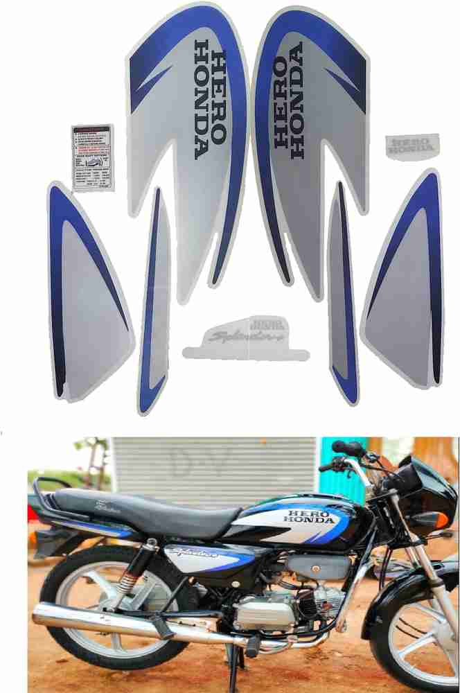 Hero splendor plus old sticker on sale