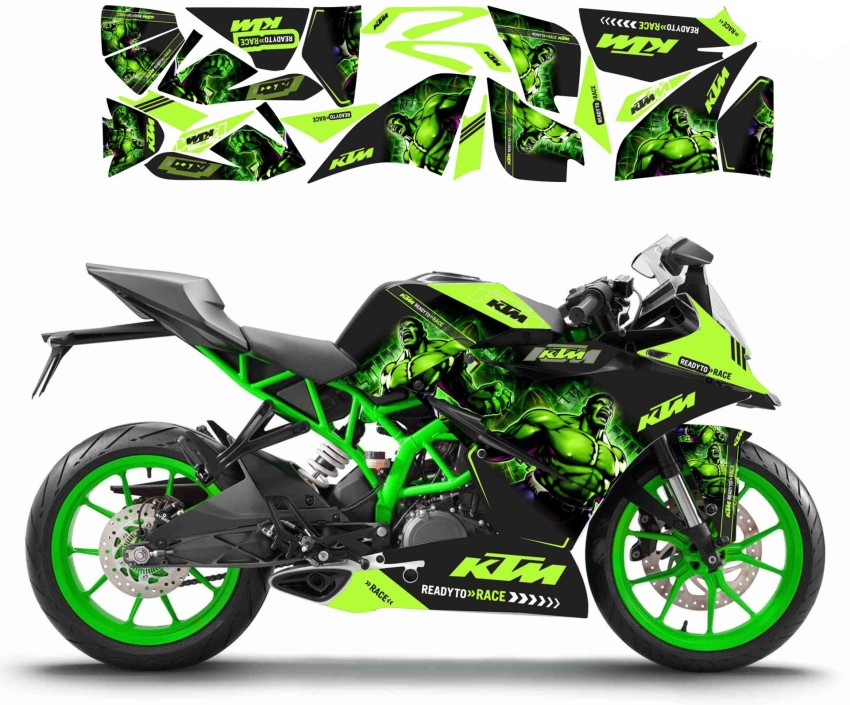 Green 2024 ktm bike