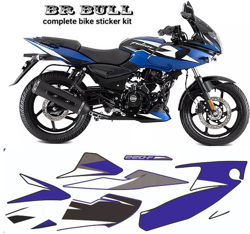 Pulsar 220 bs6 sticker kit 2025