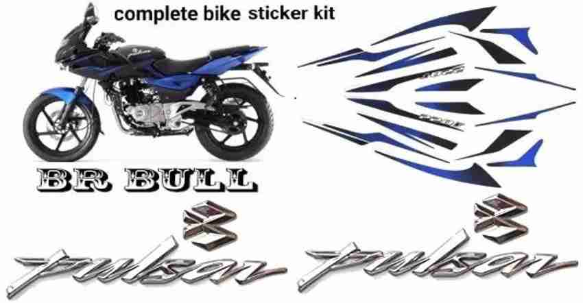 Pulsar 220 bs6 sticker kit outlet