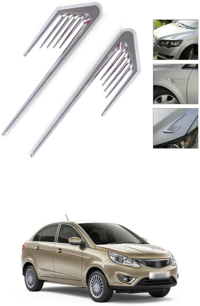 autoformonix Car Fender Bumper Side Wing Intake Flow Badge
