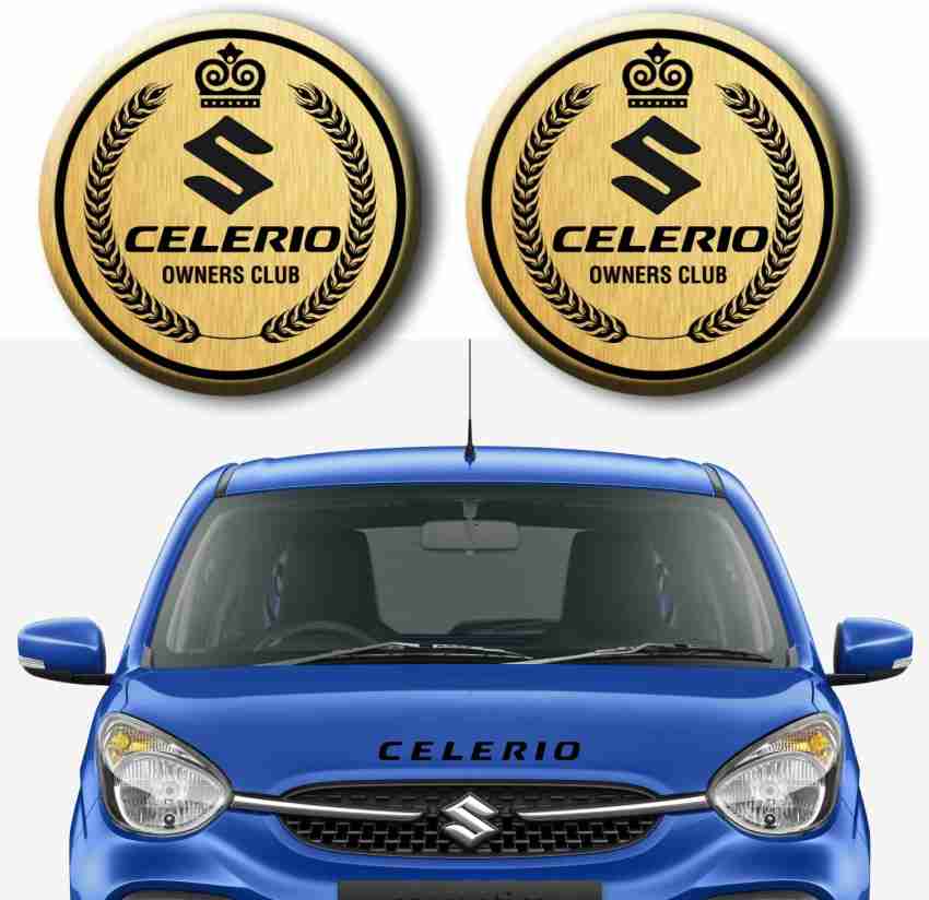 CAR Badge Emblem Monogram/Logo for Maruti Suzuki Alto 800 VXI Full