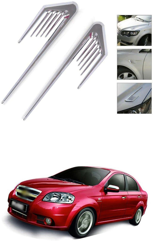 autoformonix Car Fender Bumper Side Wing Intake Flow Badge