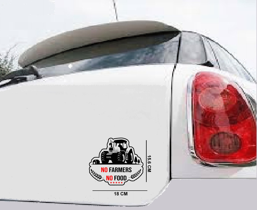Kisan sticker hot sale for car