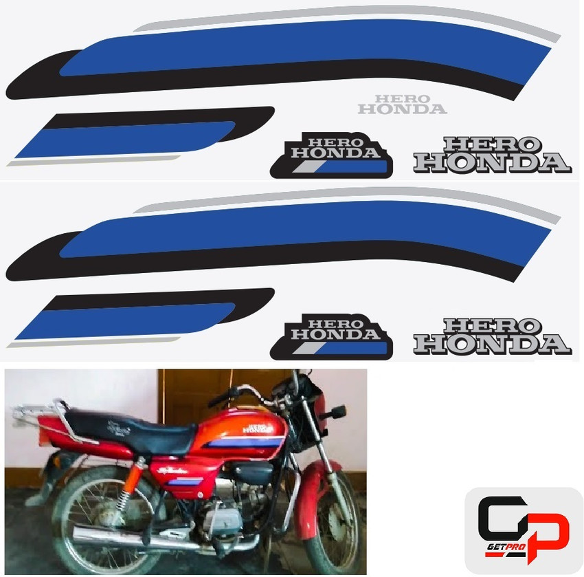 Hero splendor plus old sticker 2025