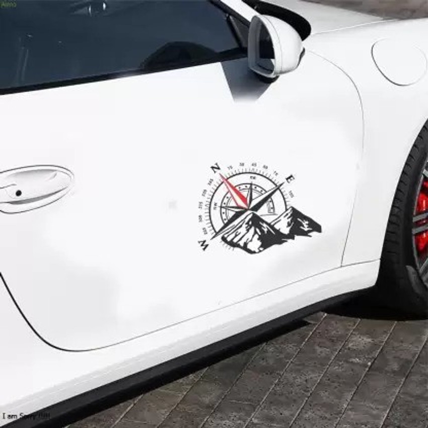 Unique store car stickers