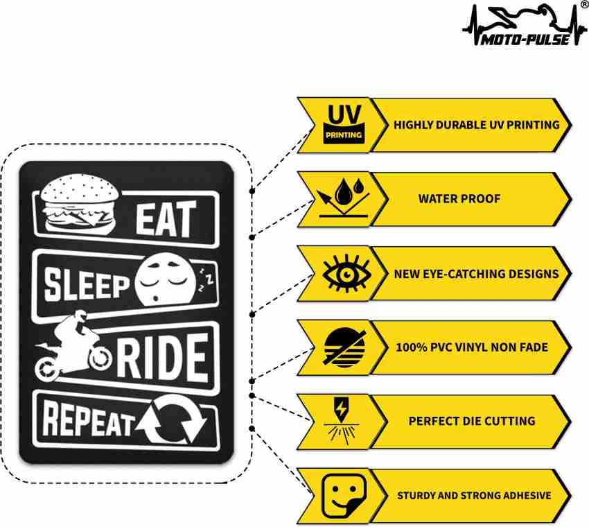 Buy @CAre 6 Sheets Motocross stickers Rockstar bmx boys bike Scooter Moped  army Decal Stickers Online at desertcartINDIA