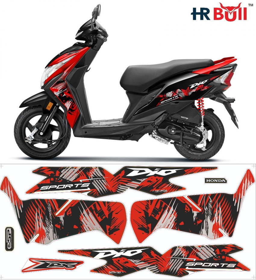 Aggregate 136+ logo dio modified bike sticker best camera.edu.vn