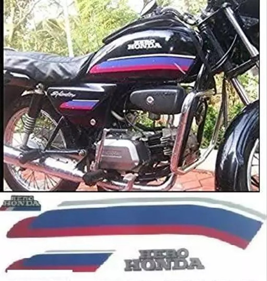 Splendor old hotsell model sticker