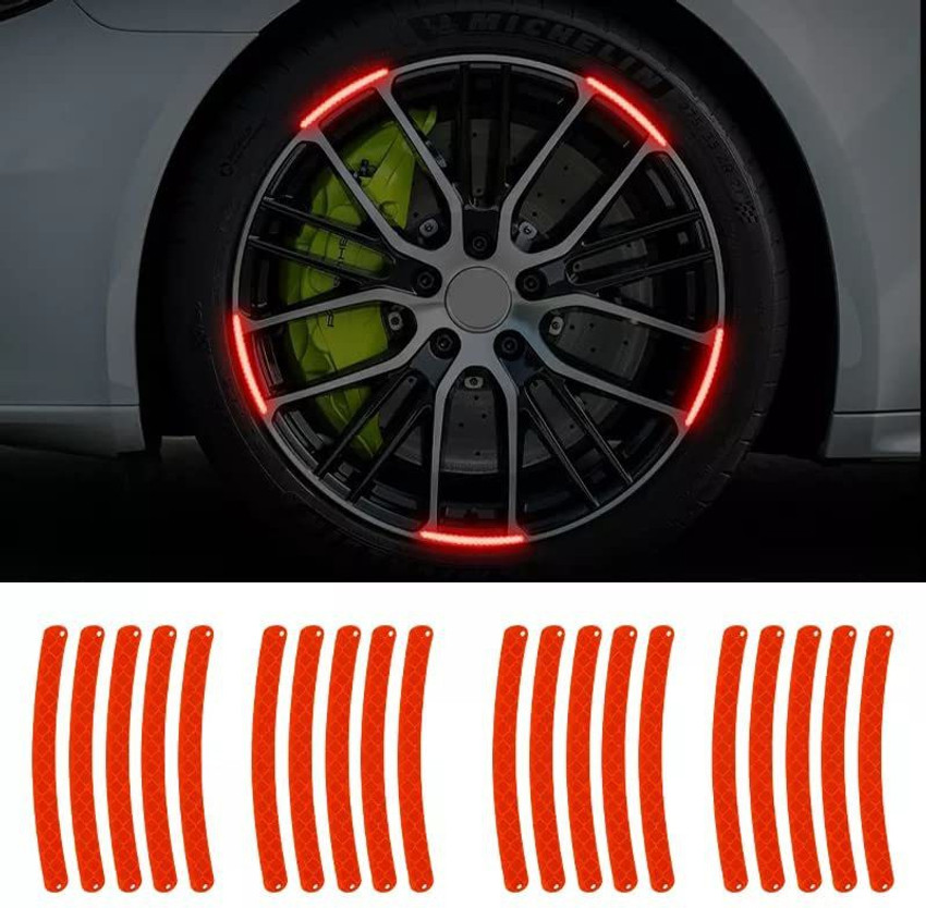 Bike wheel reflective tape sales