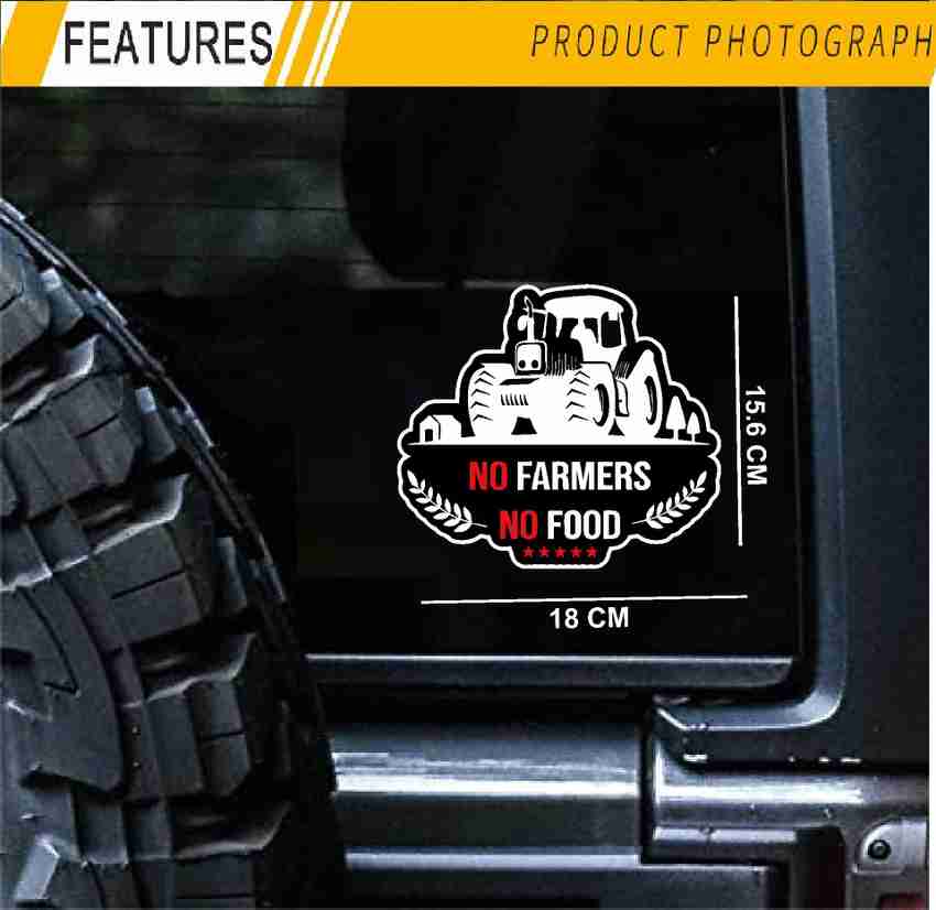 Kisan sticker shop for car