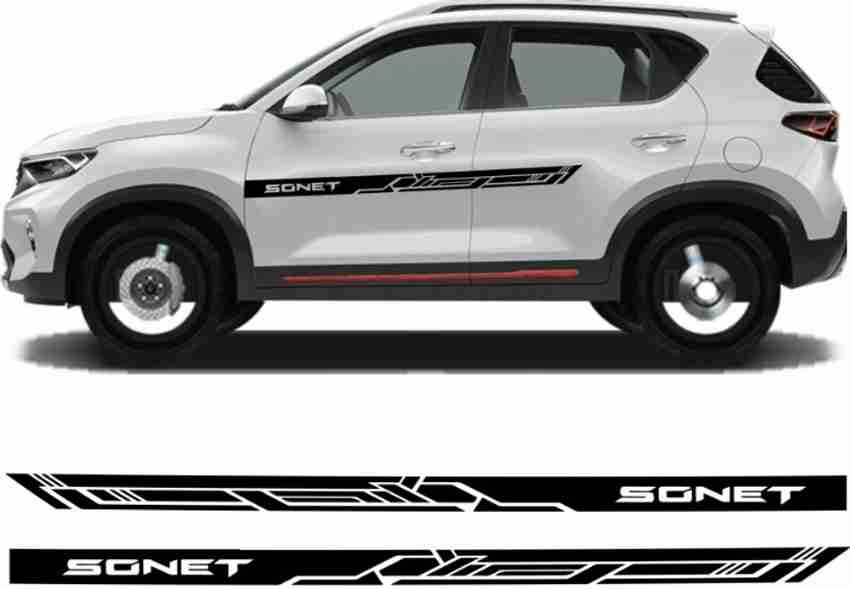 Car side clearance door stickers