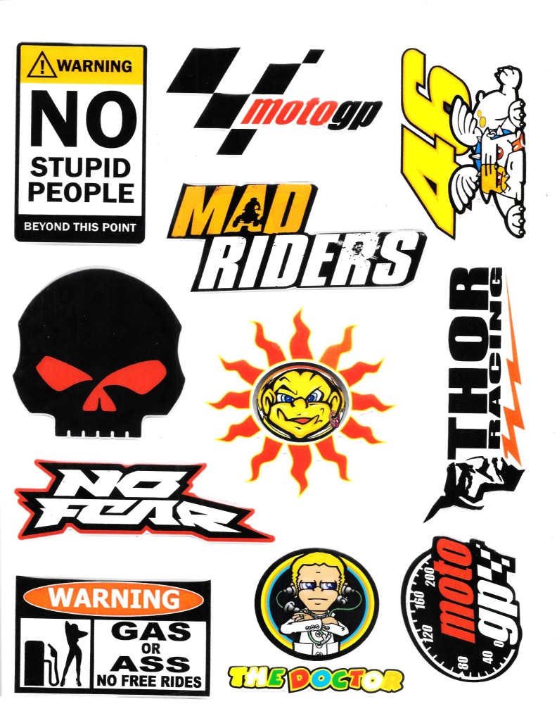 acube mart Sticker & Decal for Bike Price in India - Buy acube