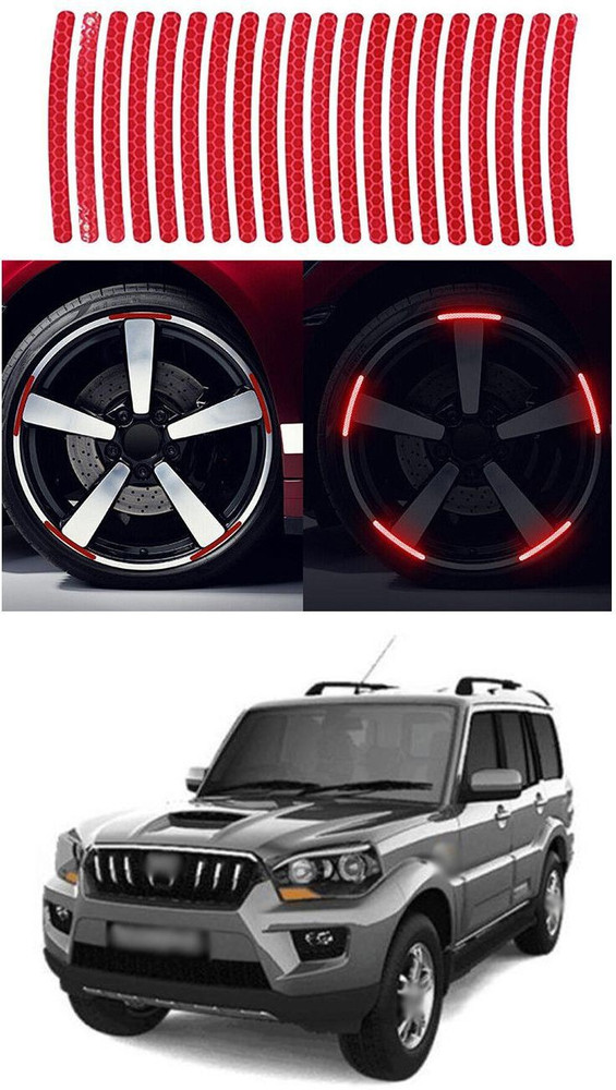 LOVMOTO Wheel Rim Stripe Decal Sticker for Car Motorcycle Bike