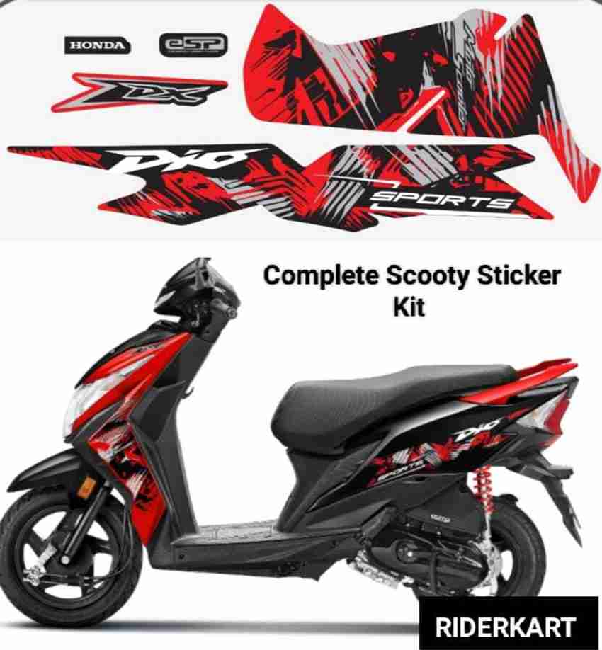 Honda dio original cheap stickers price