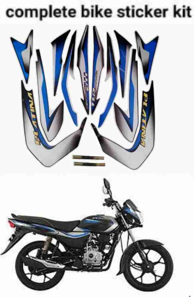 Bajaj platina sticker online kit