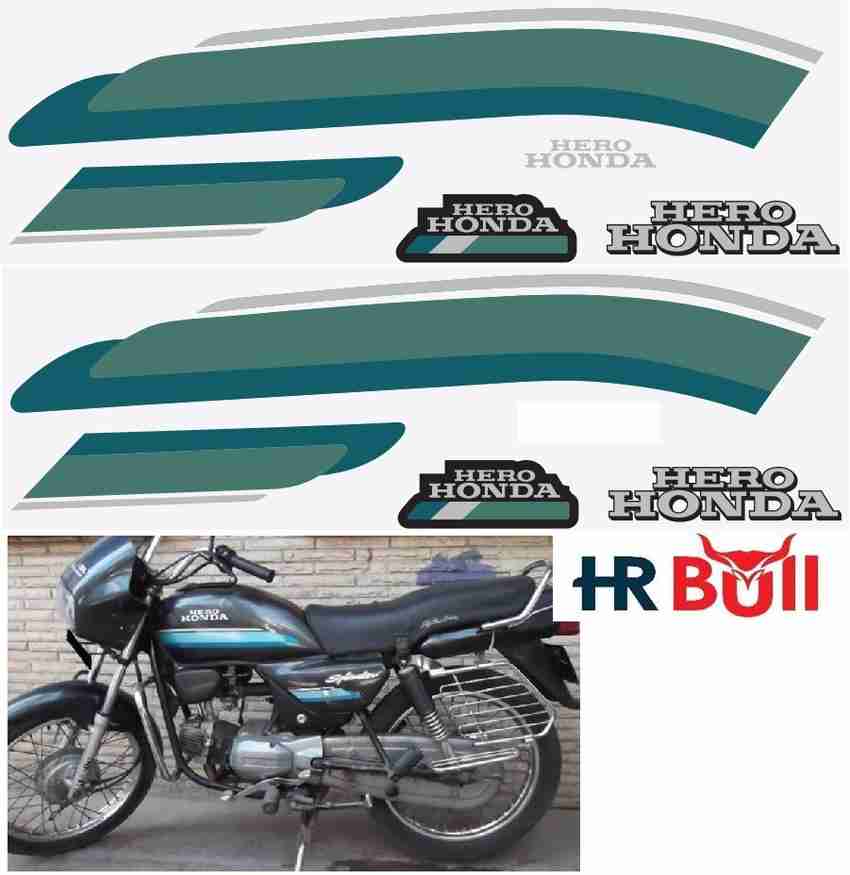 Hero splendor shop plus old sticker