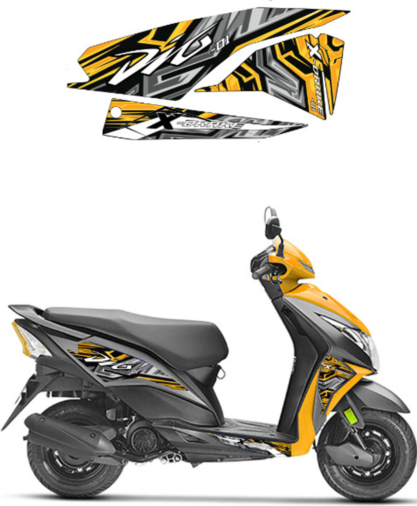 Honda dio store scooty stickers