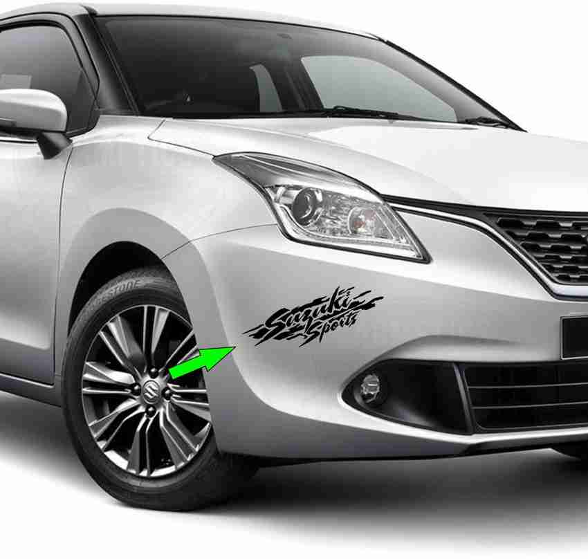 Baleno car store body graphics stickers