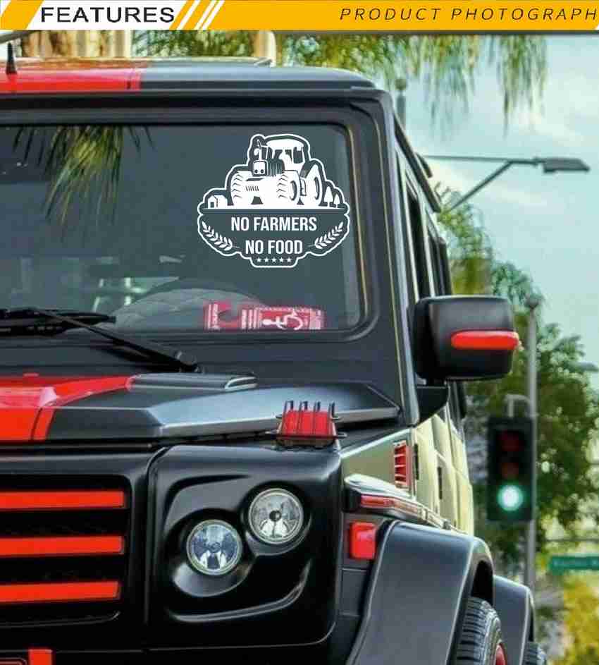 Kisan sticker sales for car