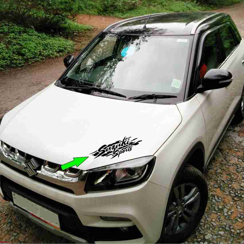 Brezza sales car sticker