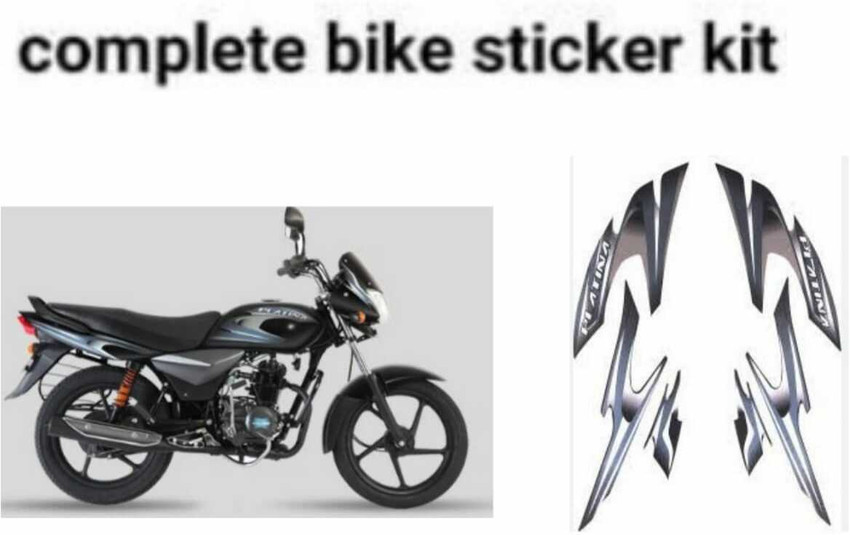 Bajaj clearance platina sticker