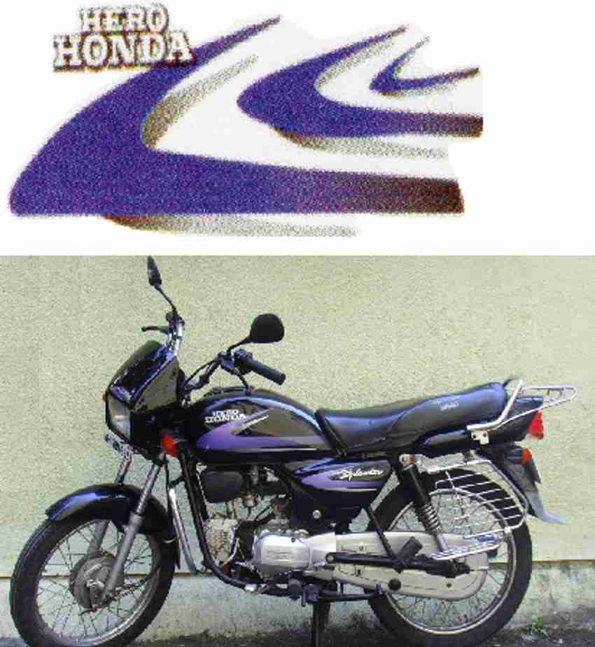 Hero honda splendor old sticker sale